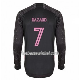 Real Madrid Eden Hazard 7 Voetbalshirts Third 2020/21 - LS